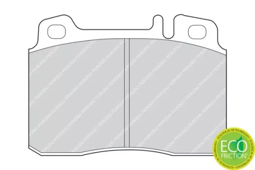 FERODO Brake Pad Set, disc brake (FDB646)