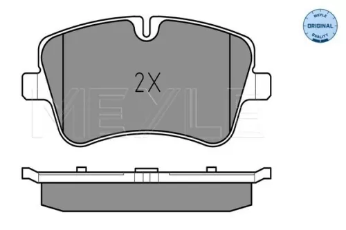 MEYLE Brake Pad Set, disc brake (0252314419)