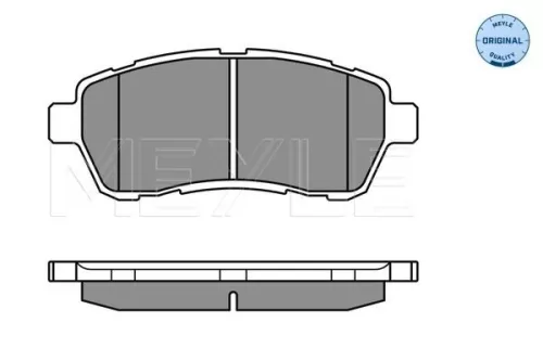 MEYLE Brake Pad Set, disc brake (0252428316/W)
