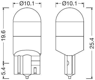OSRAM Bulb (2825DWP-02B)