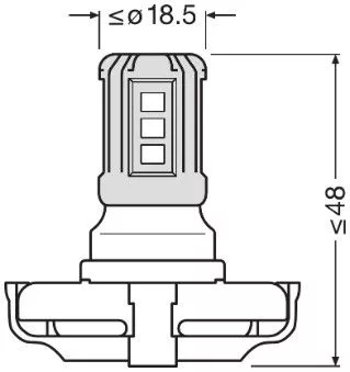 OSRAM Bulb (5201DWP)
