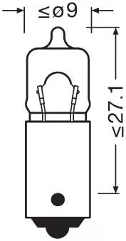 OSRAM Bulb, interior light (64115)