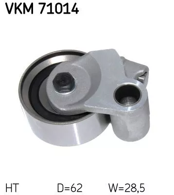 SKF Tensioner Pulley, timing belt (VKM71014)