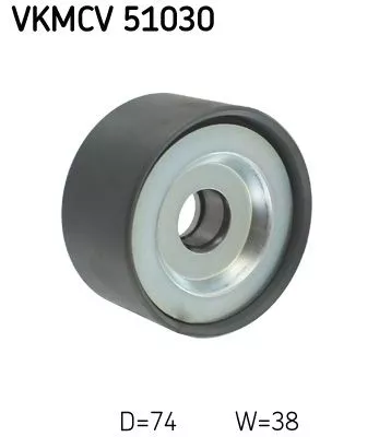 Deflection/Guide Pulley, V-ribbed belt