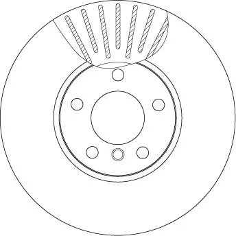 TRW Brake Disc (DF4852S)