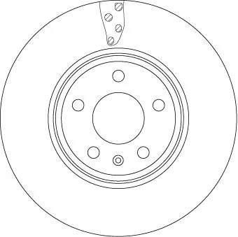TRW Brake Disc (DF4866S)