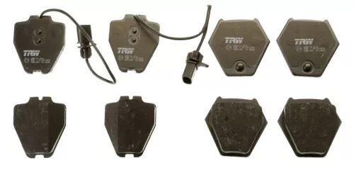 TRW Brake Pad Set, disc brake (GDB1381)