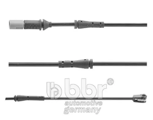 Warning Contact, brake pad wear