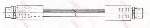 TRW Brake Hose (PHA294)