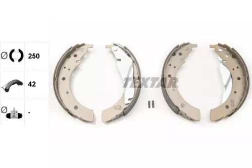 TEXTAR Brake Shoe Set (91033500)