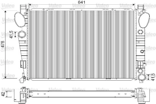 Radiator, engine cooling