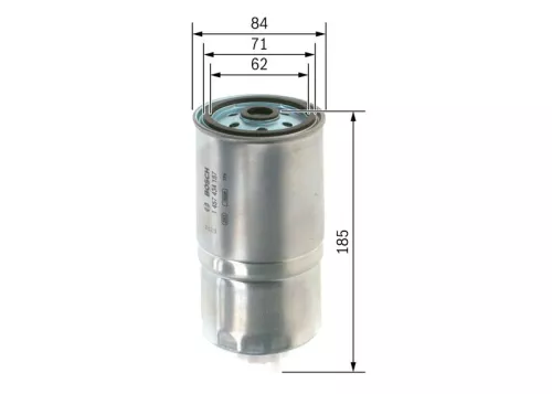 BOSCH Fuel Filter (1457434187)