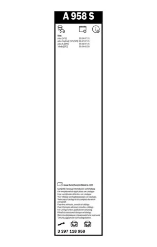 BOSCH Wiper Blade (3397118958)