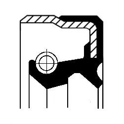CORTECO Shaft Seal, differential (01020042)