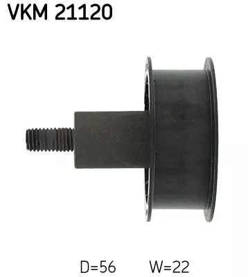 SKF Deflection Pulley/Guide Pulley, timing belt (VKM21120)