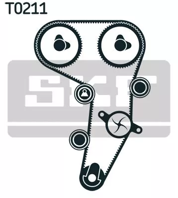 SKF Timing Belt Kit (VKMA01255)