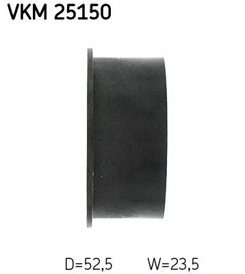 SKF Deflection Pulley/Guide Pulley, timing belt (VKM25150)