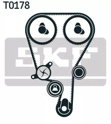 SKF Timing Belt Kit (VKMA06800)