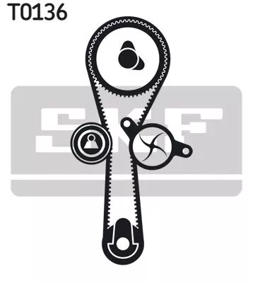 SKF Timing Belt Kit (VKMA06010)