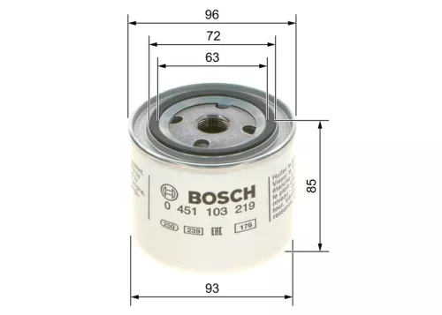 BOSCH Oil Filter (0451103219)