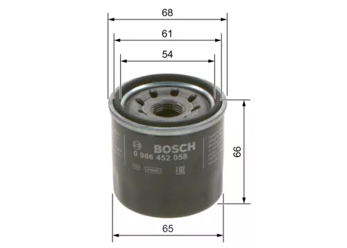 BOSCH Oil Filter (0986452058)