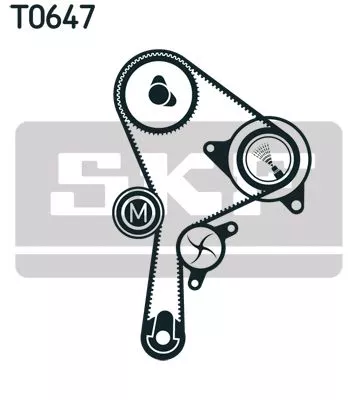 SKF Timing Belt Kit (VKMA06129)