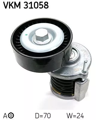 Belt Tensioner, V-ribbed belt