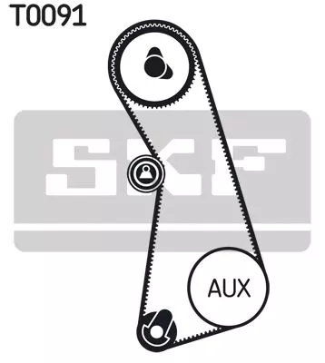 SKF Timing Belt Kit (VKMA01003)