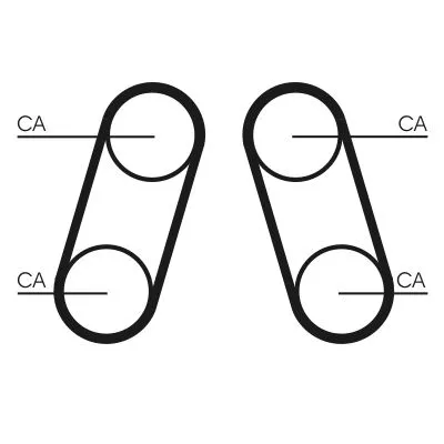 CONTINENTAL CTAM Timing Belt (CT1097)
