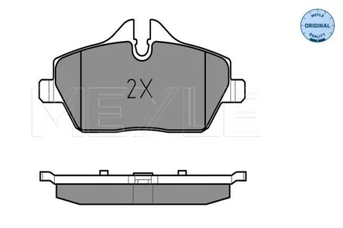 MEYLE Brake Pad Set, disc brake (0252391517)