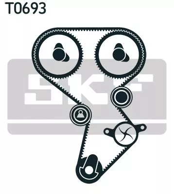 SKF Timing Belt Kit (VKMA95624)