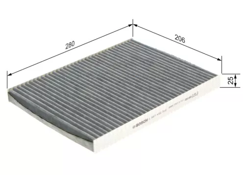 BOSCH Filter, cabin air (1987432312)