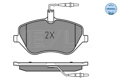 MEYLE Brake Pad Set, disc brake (0252413317/W)