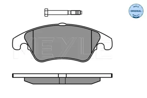 MEYLE Brake Pad Set, disc brake (0252431019)