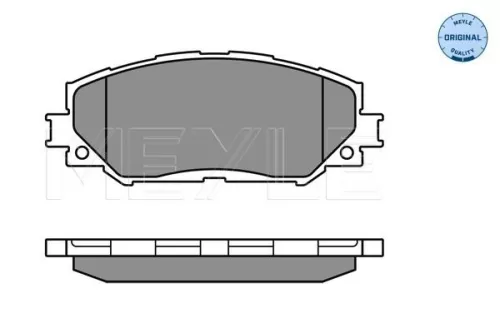 MEYLE Brake Pad Set, disc brake (0252433617)