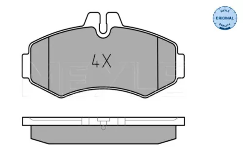 MEYLE Brake Pad Set, disc brake (0252302220)