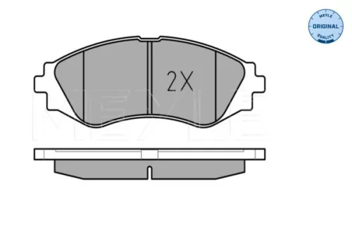 MEYLE Brake Pad Set, disc brake (0252323417/W)