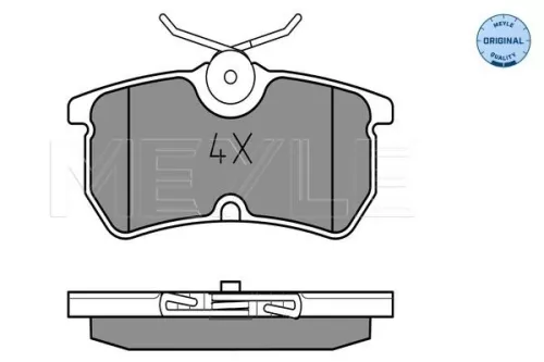 MEYLE Brake Pad Set, disc brake (0252335314)