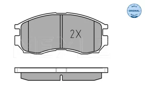 MEYLE Brake Pad Set, disc brake (0252164716/W)