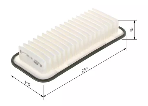 BOSCH Air Filter (1457433971)