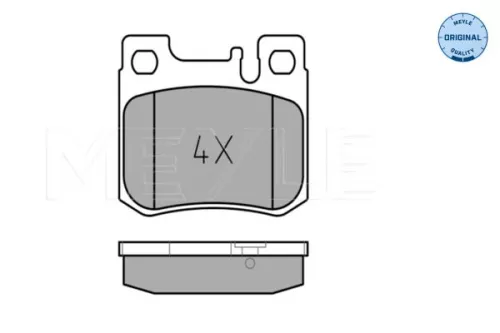 MEYLE Brake Pad Set, disc brake (0252130115)
