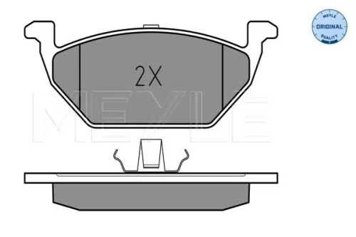 MEYLE Brake Pad Set, disc brake (0252313019/A)