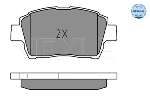 MEYLE Brake Pad Set, disc brake (0252351017)
