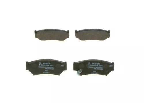 BOSCH Brake Pad Set, disc brake (0986424251)