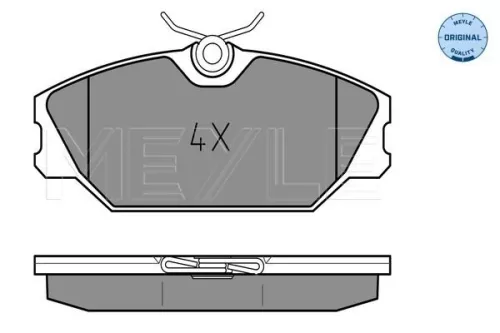 MEYLE Brake Pad Set, disc brake (0252317218)