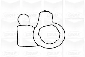 GRAF Water Pump, engine cooling (PA1039)