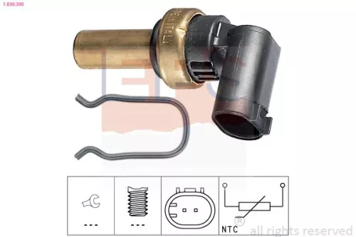 Sensor, coolant temperature