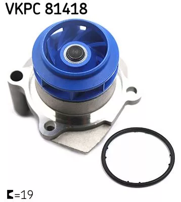 SKF Water Pump, engine cooling (VKPC81418)