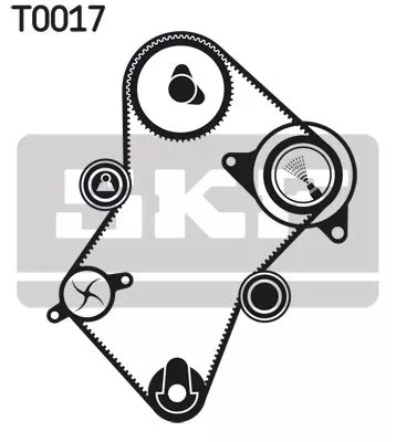 SKF Timing Belt Kit (VKMA03241)