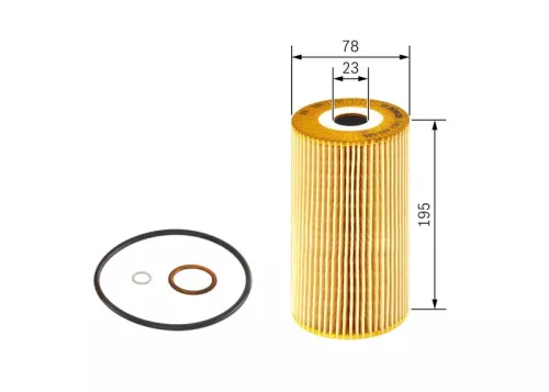 BOSCH Oil Filter (1457429646)